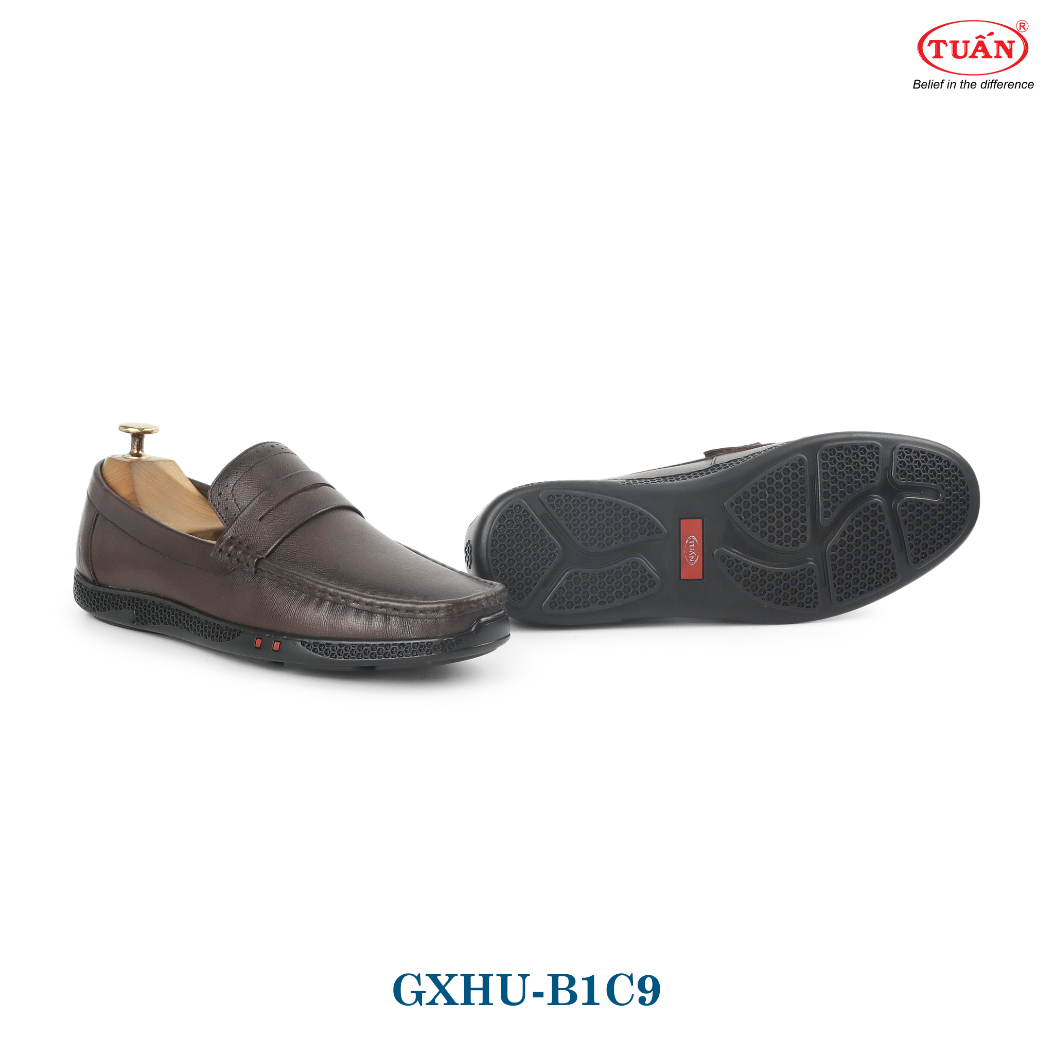 GIÀY LƯỜI NAM GXHU-B1C9 - Ảnh 2