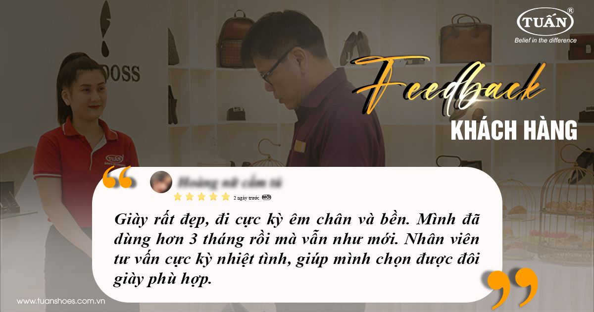 giày tuấn đẹp bền