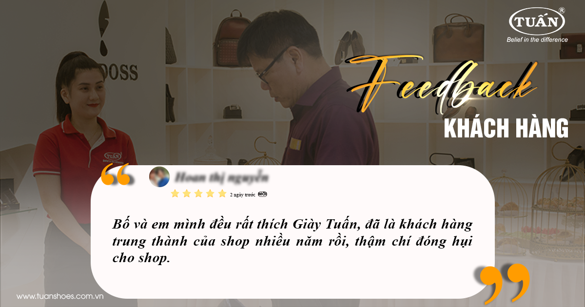 chất lượng giày tuấn