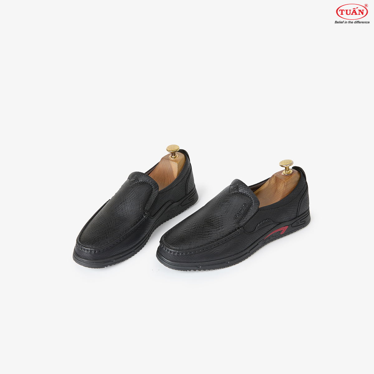 GIÀY MỌI NAM DA BÒ GXHU-B87D - Ảnh 4
