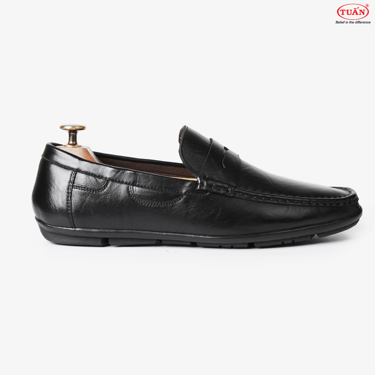 GIÀY LƯỜI NAM DA BÒ GXHU-B93C