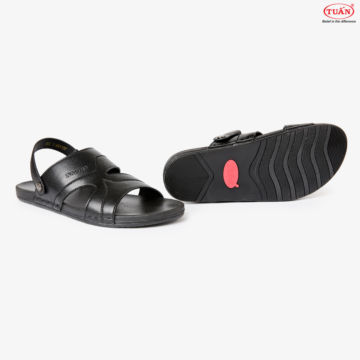 GIÀY SANDAL NAM DA BÒ CAO CẤP NXHU-A40C