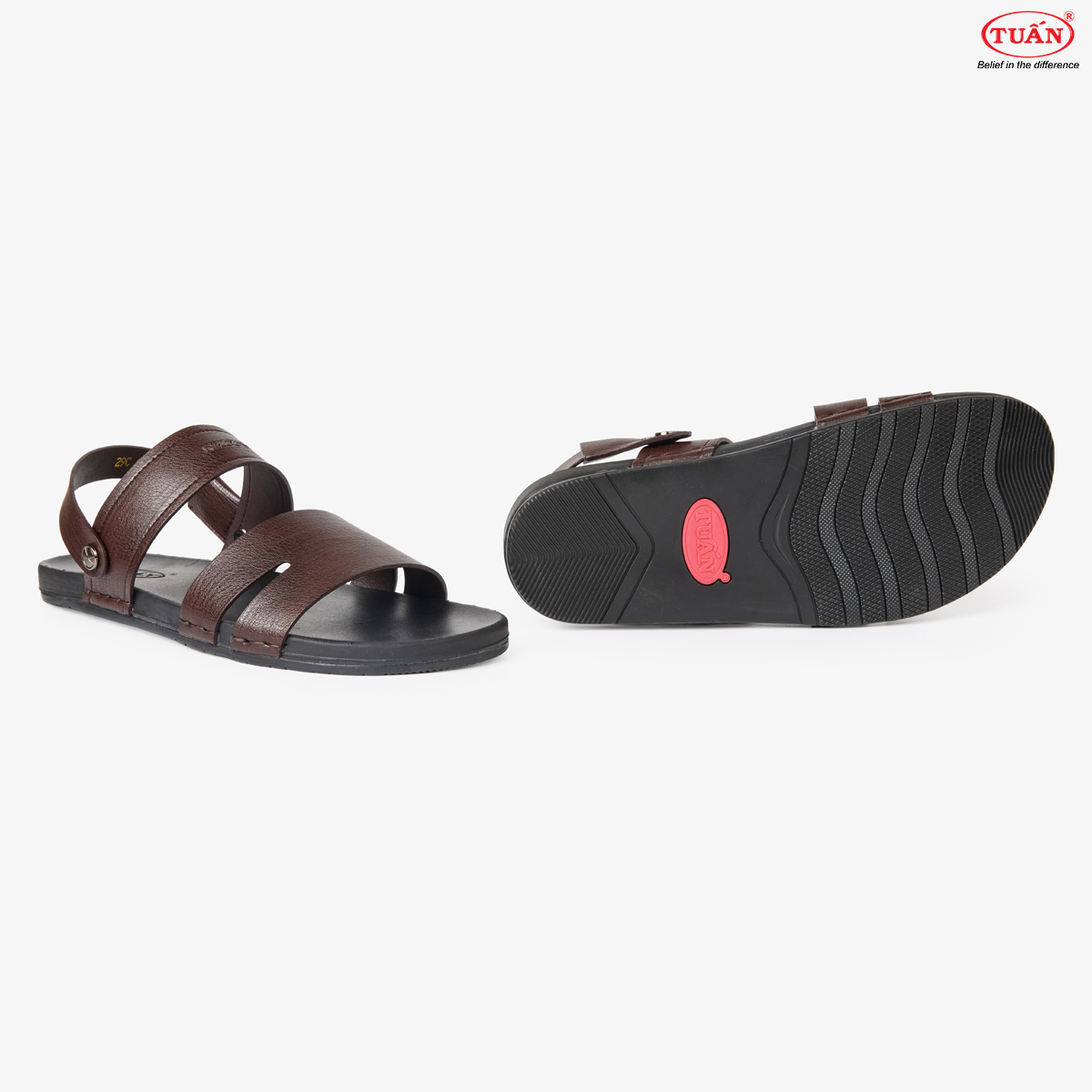 GIÀY SANDAL NAM DA BÒ CAO CẤP NXHU-B29C