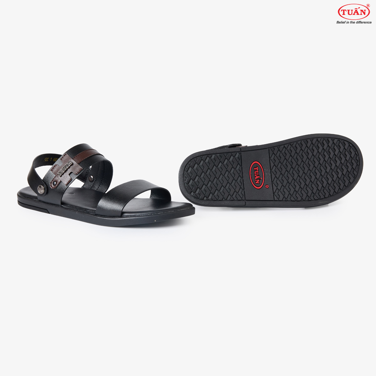 GIÀY SANDAL NAM DA BÒ CAO CẤP NXHU-B32C