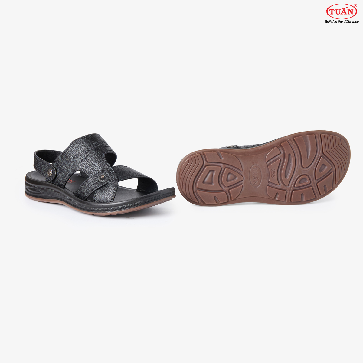 GIÀY SANDAL NAM DA  BÒ NCHD-A019