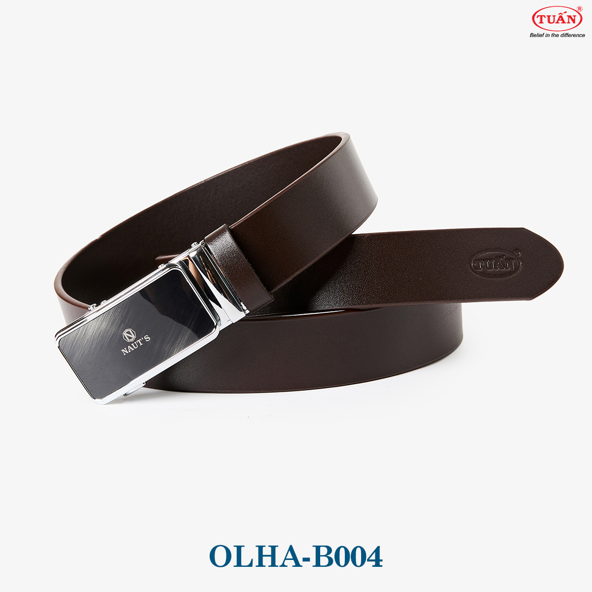 THẮT LƯNG NAM DA BÒ CAO CẤP OLHA-B004