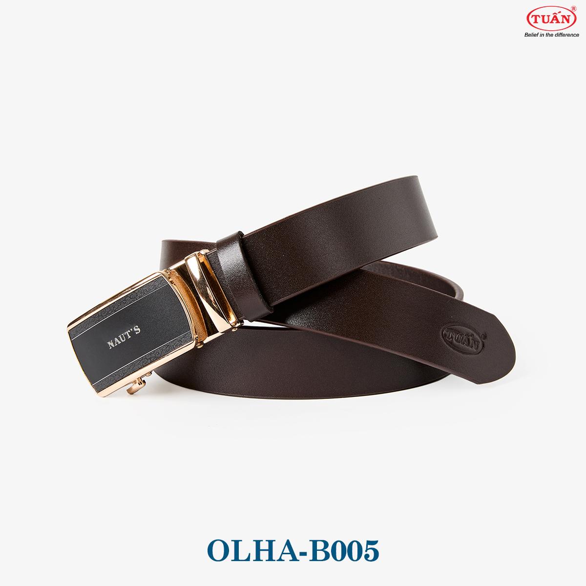 THẮT LƯNG NAM DA BÒ CAO CẤP OLHA-B005