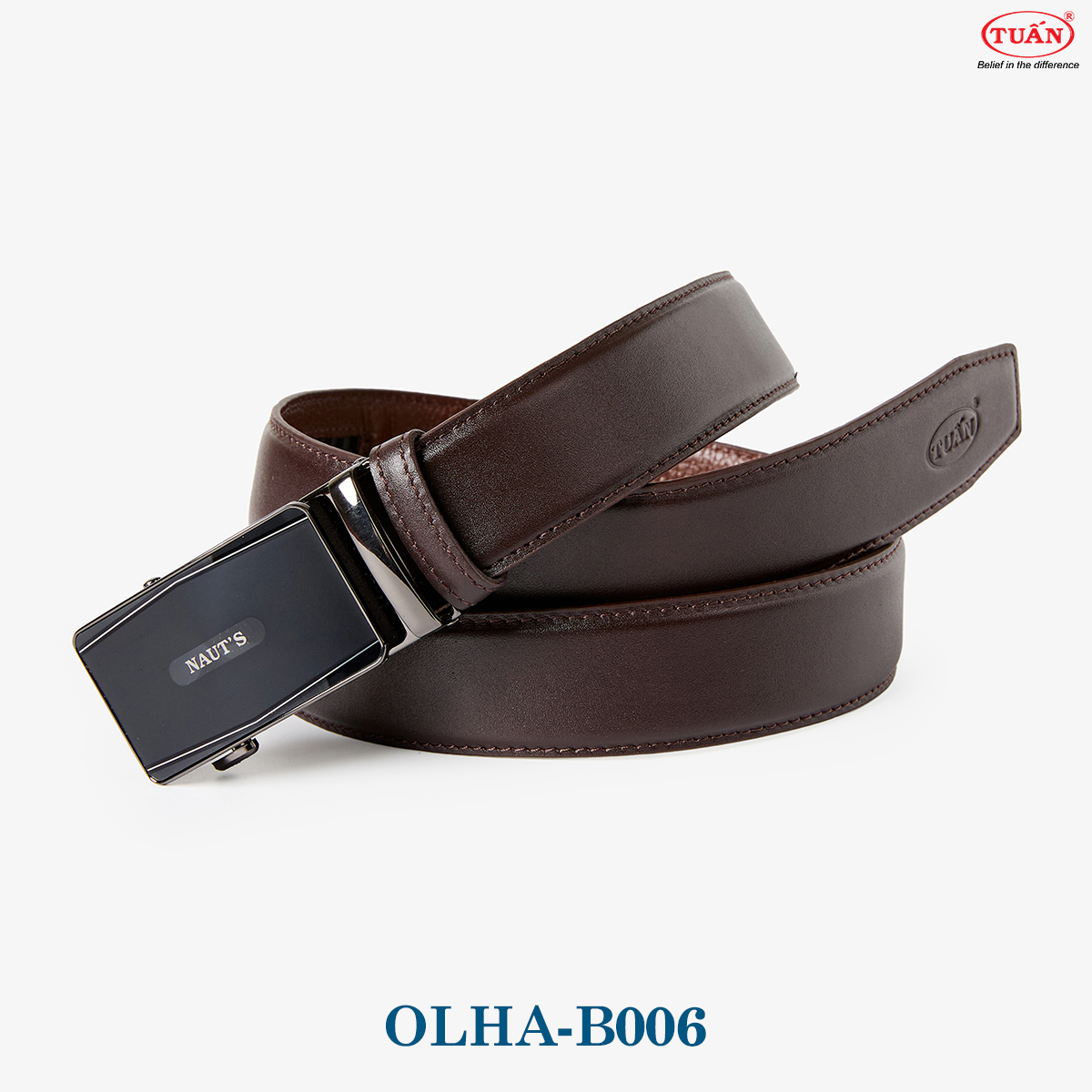 THẮT LƯNG NAM DA BÒ CAO CẤP OLHA-B006