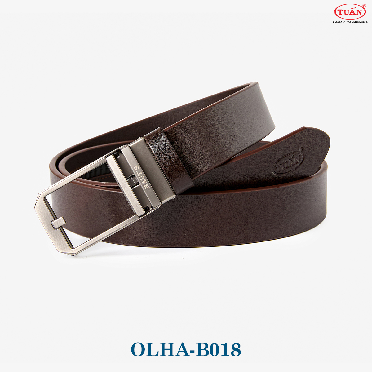 THẮT LƯNG NAM DA BÒ CAO CẤP OLHA-B018